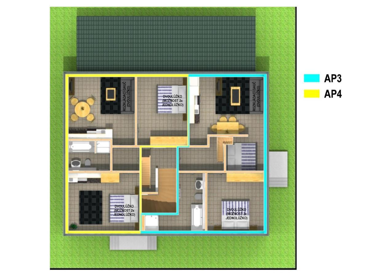 Apartmany Pod Sjezdovkou Abertamy Bagian luar foto